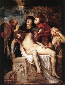  Barroca Lienzo - La deposición barroca de Peter Paul Rubens